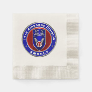 11th Airborne Division Napkin
