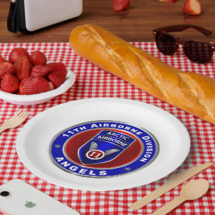 11th Airborne Division    Paper Plate