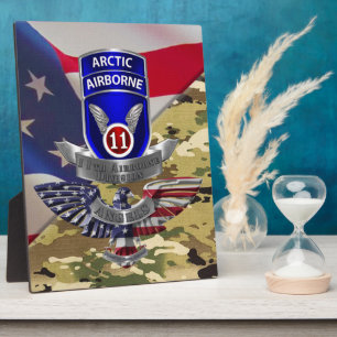 11th Airborne Division  Plaque