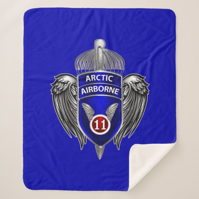11th Airborne Division  Sherpa Blanket (Front)