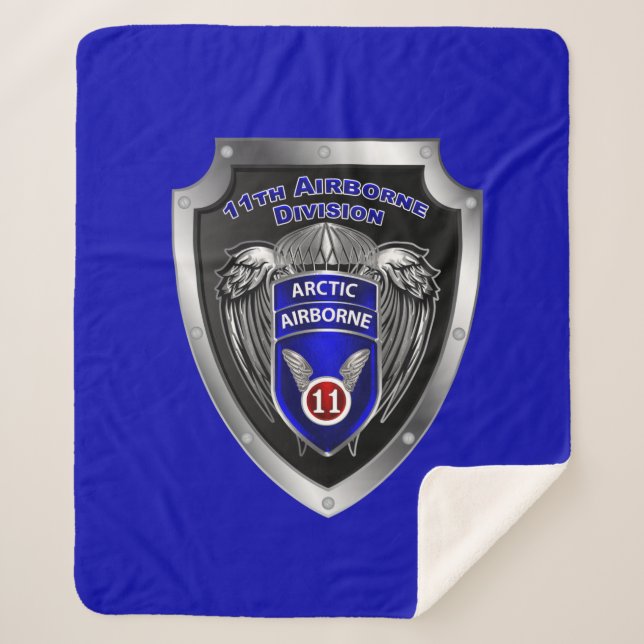 11th Airborne Division    Sherpa Blanket (Front)