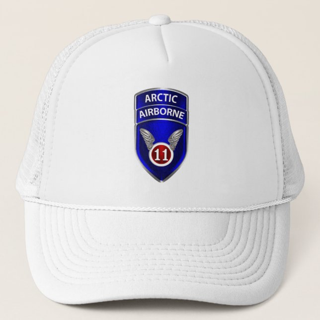 11th Airborne Division   Trucker Hat (Front)