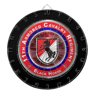 11th Armoured Cavalry ACR Dartboard