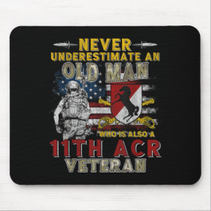 11th Armoured Cavalry Regiment Blackhorse Regiment Mouse Pad