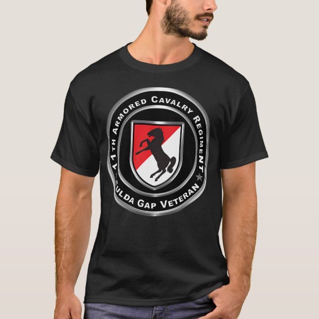 11Th Armoured Cavalry Regiment Fulda Gap T-Shirt (Front)