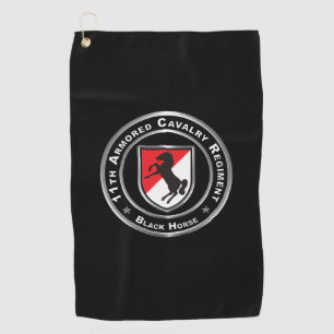 11th Armoured Cavalry Regiment  Golf Towel