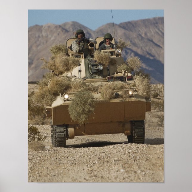 11th Armoured Cavalry Regiment Poster (Front)