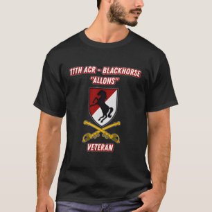 11Th Armoured Cavalry Regit For 11Th Acr Vets T-Shirt