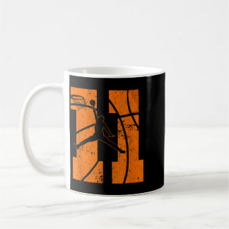 11th Birthday Basball Party 11 Yr Eleven Years Old Coffee Mug