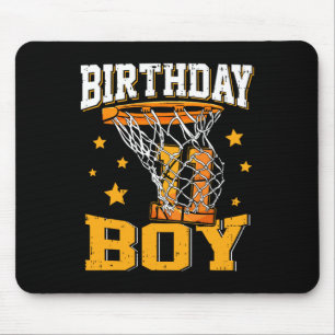 11th Birthday Basketball Boy 11 Year Old Basketbal Mouse Pad