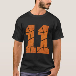 11th Birthday Basketball Boys Kids T-Shirt