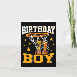 11th Birthday Bysketbyll Boy 11 Year Old Bysketbyl Card