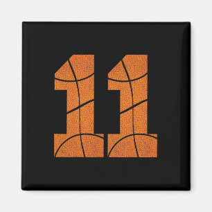 11th Birthday Bysketbyll Boys Kids Magnet