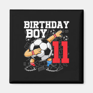 11th Birthday For Boys Footll Soccer 11 Year Old  Magnet