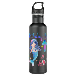 11th Birthday Gifts 11 Years Old Birthday Girl Gif 710 Ml Water Bottle