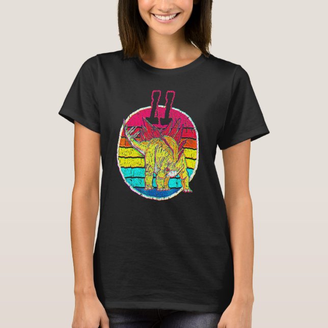 11th Birthday I Stegosaurus Stenops I Family Match T-Shirt (Front)