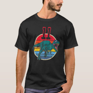 11Th Birthday I Tyrannosaurus Rex T Rex I Family M T-Shirt