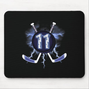 11th Birthday - Ice Hockey 11 years old Mouse Pad