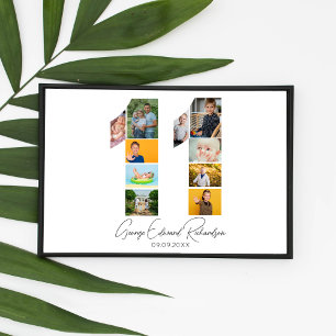 11th Birthday Photo Collage Poster Keepsake