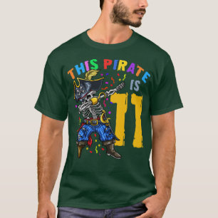 11th Birthday Pirate 1 T-Shirt
