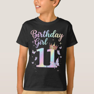 11th Birthday Shirt for Girls 11 Year Old
