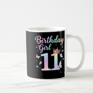 11th Birthday Shirt for Girls 11 Year Old Coffee Mug