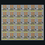 11th Birthday: Spooky Halloween Theme, Custom Name Wrapping Paper<br><div class="desc">This spooky and scary Hallowe'en birthday themed wrapping paper design features a large number "11", along with the message "HAPPY BIRTHDAY, ", and a customisable name. There are also depictions of a ghost and a bat on the front. Wrapping paper like this might be a fun way to wrap gifts...</div>