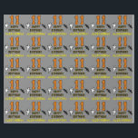 11th Birthday: Spooky Halloween Theme, Custom Name Wrapping Paper<br><div class="desc">This spooky and scary Hallowe'en birthday themed wrapping paper design features a large number "11", along with the message "HAPPY BIRTHDAY, ", and a customisable name. There are also depictions of a ghost and a bat on the front. Wrapping paper like this might be a fun way to wrap gifts...</div>