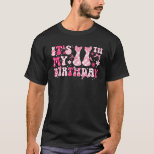 11th Coquette Themed Birthday Eleven Year Old Coqu T-Shirt