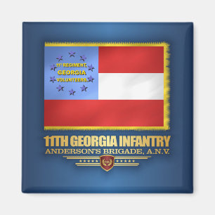 11th Georgia Infantry Magnet
