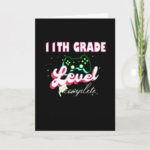 11th Grade Graduation Gamer Graduation Card