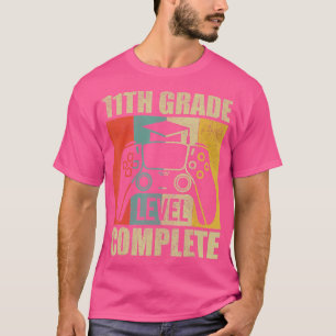 11th Grade Level Complete s Men Boys Graduation T-Shirt