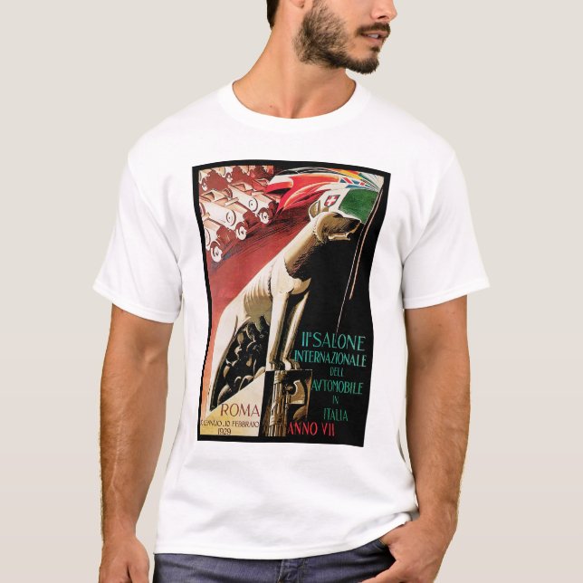 11th Salone Internazionale Automobile ~ Roma T-Shirt (Front)