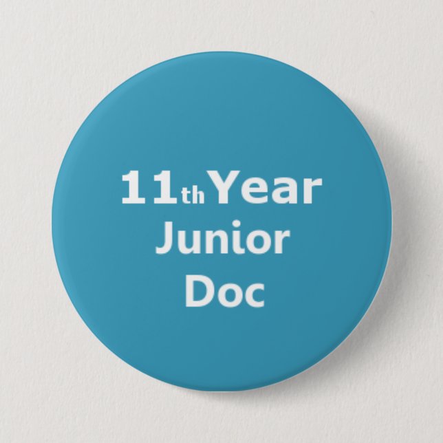 11th Year Junior Doctor badge (Front)