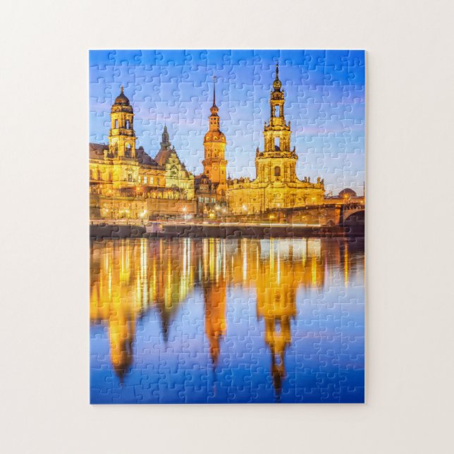 11x14 Photo Puzzle with Gift Box Dresden (Vertical)