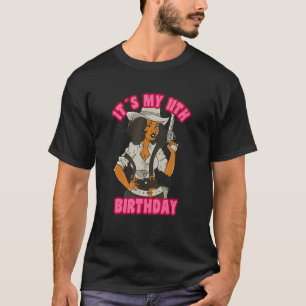 11yo Cowgirl Birthday 11 Girls Its My 11th Birthda T-Shirt