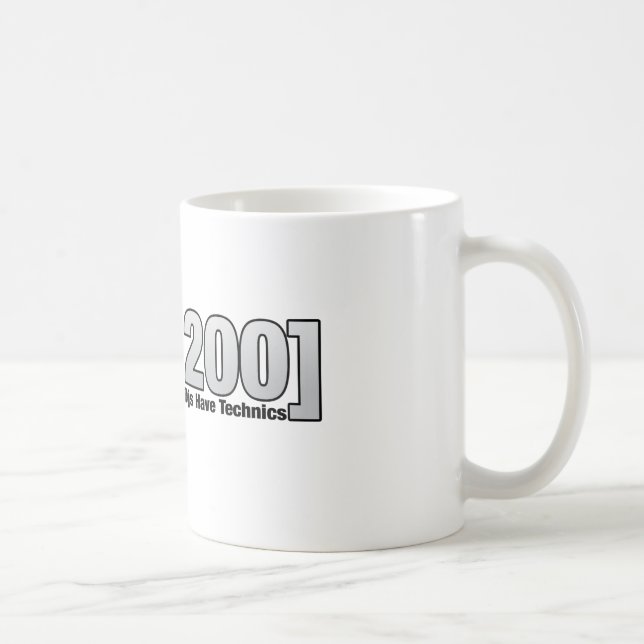 1200: Real Djs Have Technics Coffee Mug (Right)