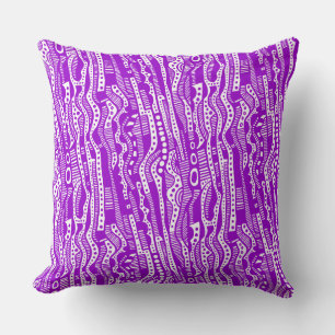 120115 - Purple on White Cushion
