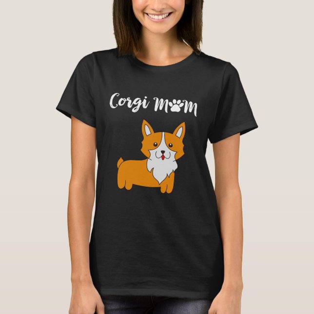 120 Corgi Mum T-Shirt (Front)
