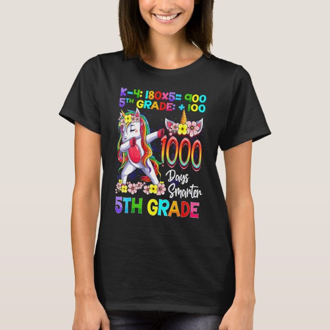 120 Days Of 5th Grade - 120th Day Of School Dabbin T-Shirt (Front)
