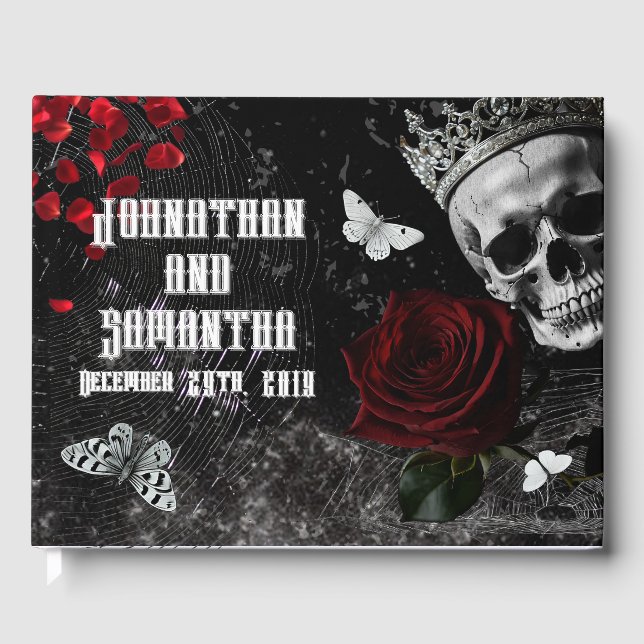 122 Page Wedding Guestbook Haunting Adeline Zade M (Front)