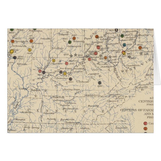 126 Centres of population, farms (Front Horizontal)