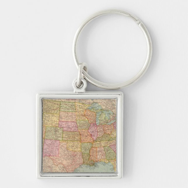12728 United States Key Ring (Front)