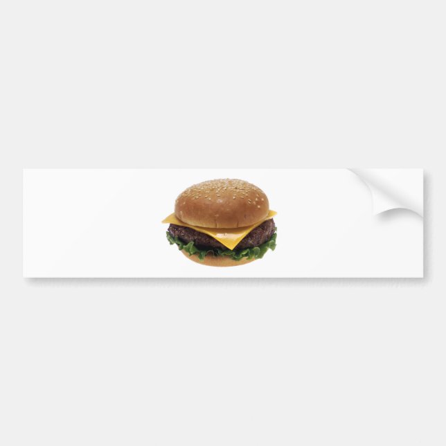 1280px-Cheeseburger.png Bumper Sticker (Front)