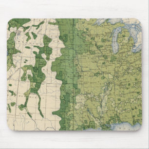 129 Size of farms 1900 Mouse Pad