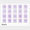 12 56 903 To Heal DNA Code Sticker With Pink Dots