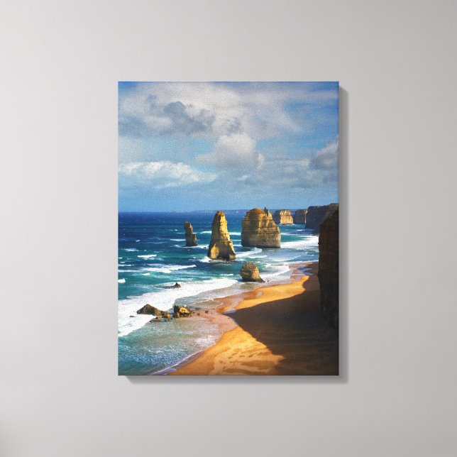 12 Apostles, Australia Canvas Print (Front)