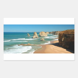 12 apostles rectangular sticker