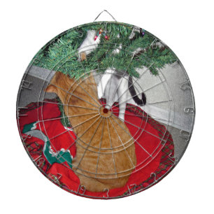 12 Cats a-Climbing Dartboard