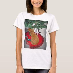 12 Cats a-Climbing T-Shirt